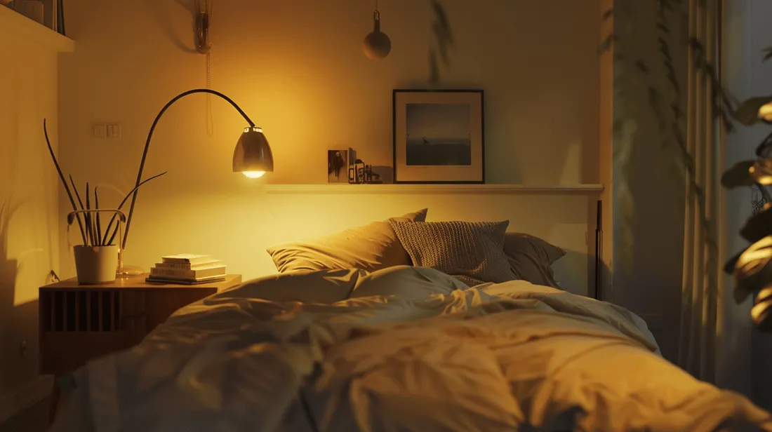 ¿Por qué la iluminación del dormitorio influye en el descanso?