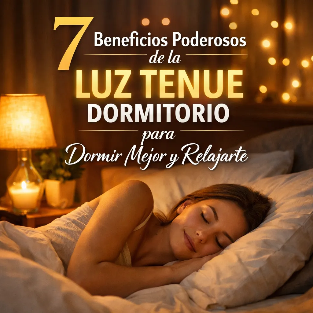 7 Beneficios Poderosos de la luz tenue dormitorio para Dormir Mejor y Relajarte