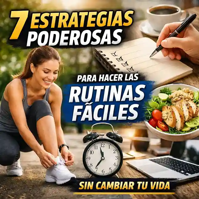 7 Estrategias Poderosas para Hacer las Rutinas Fáciles sin Cambiar tu Vida