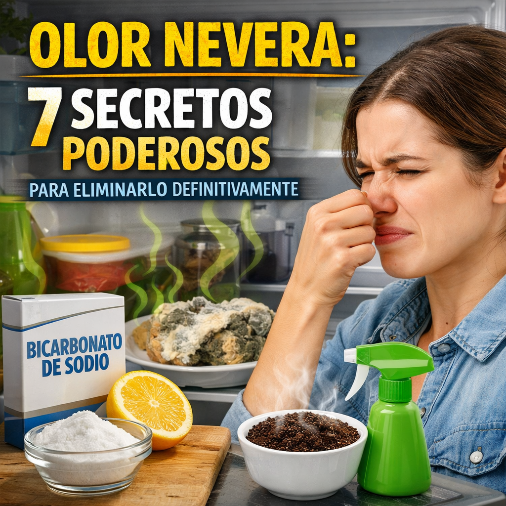 Olor nevera: 7 secretos poderosos para eliminarlo definitivamente