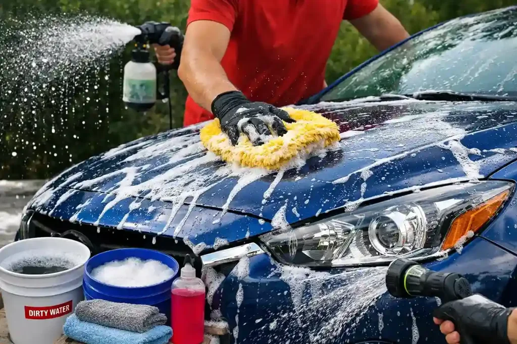 7 Consejos Poderosos para Lavar el Coche sin Rayar la Pintura