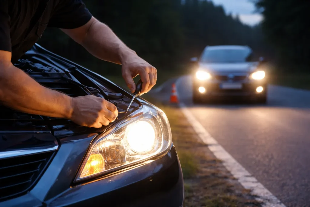 7 Claves Esenciales para Ajustar Faros Coche y Conducir Seguro en 2026