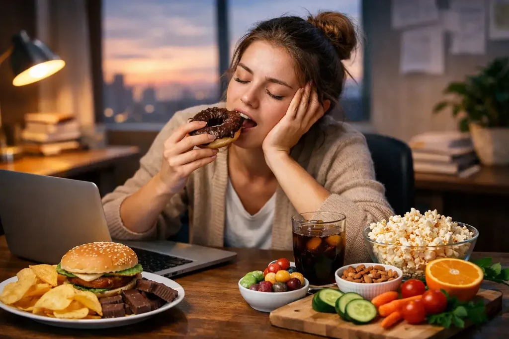 7 Razones Sorprendentes por las que los antojos por la tarde Te Golpean Más Fuerte y Cómo Controlarlos Naturalmente