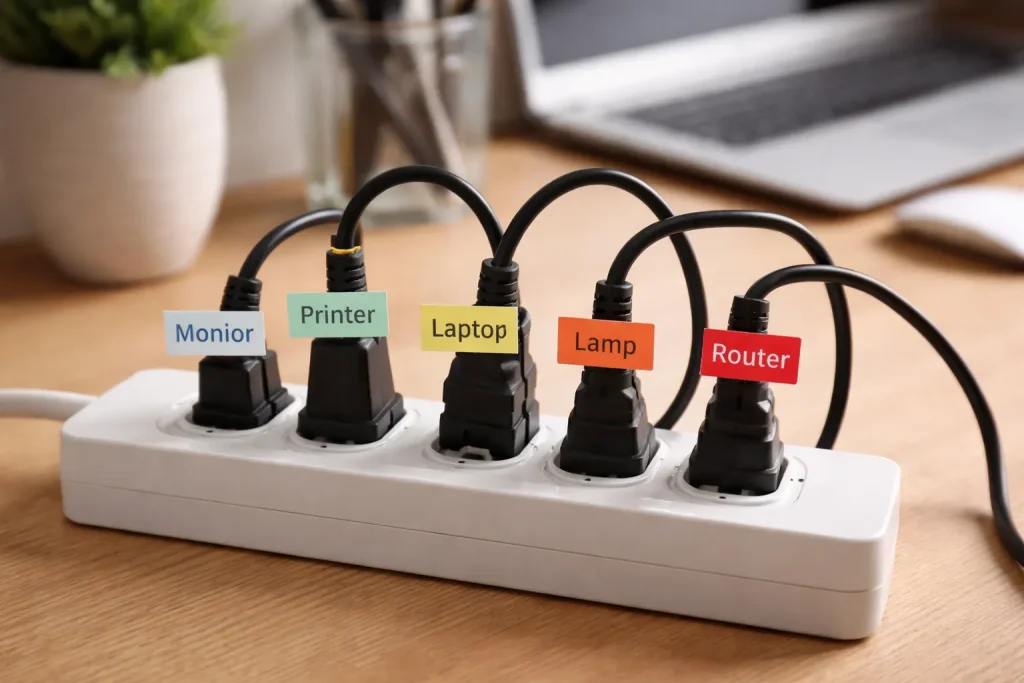 7 Estrategias Poderosas de 2026 para un Etiquetado de Cables Eficiente en tu Oficina en Casa