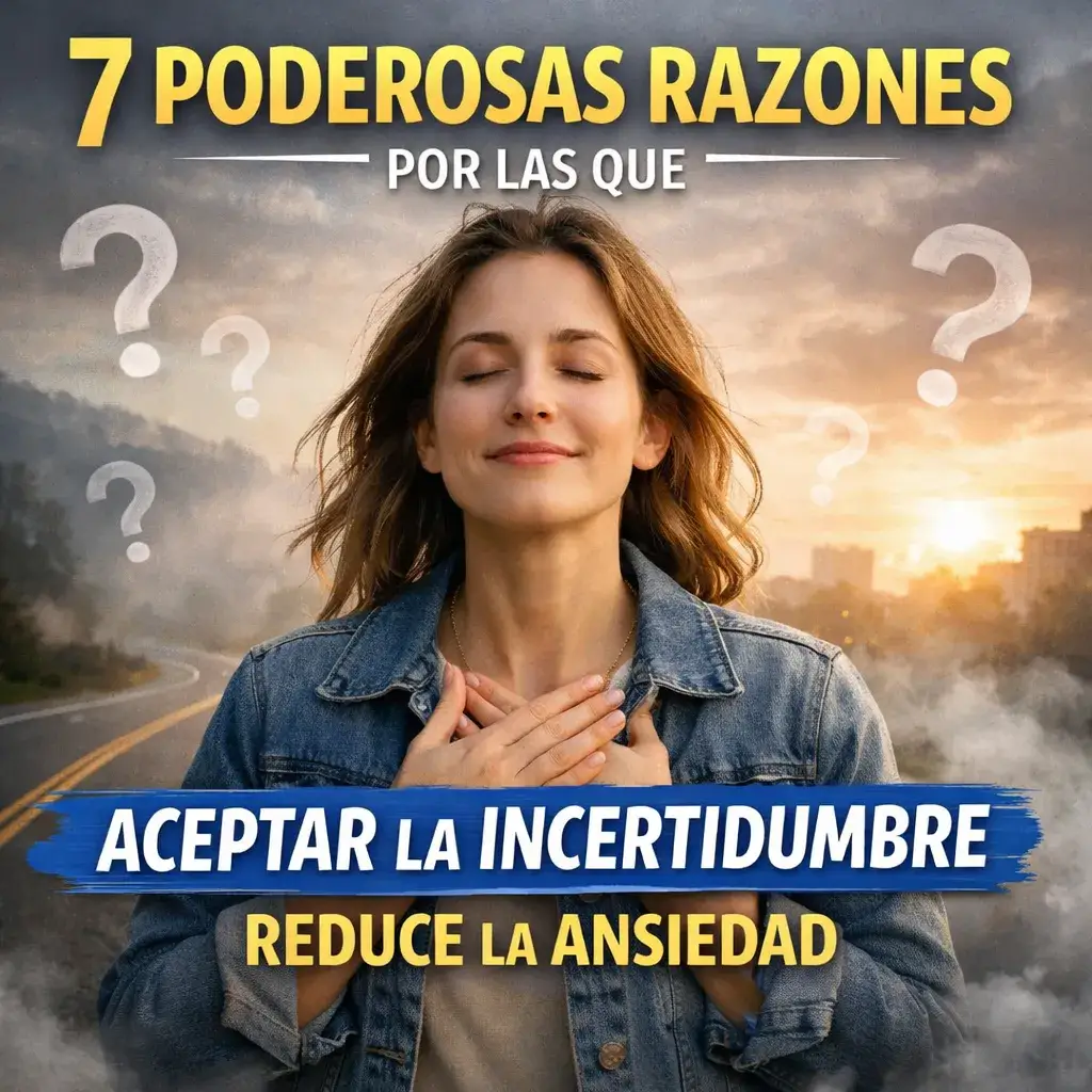 7 Poderosas Razones por las que Aceptar la Incertidumbre Reduce la Ansiedad