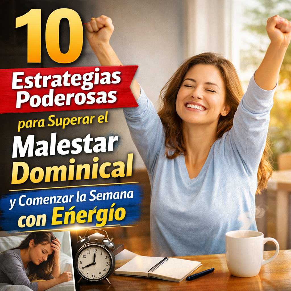 10 Estrategias Poderosas para Superar el Malestar Dominical y Comenzar la Semana con Energía