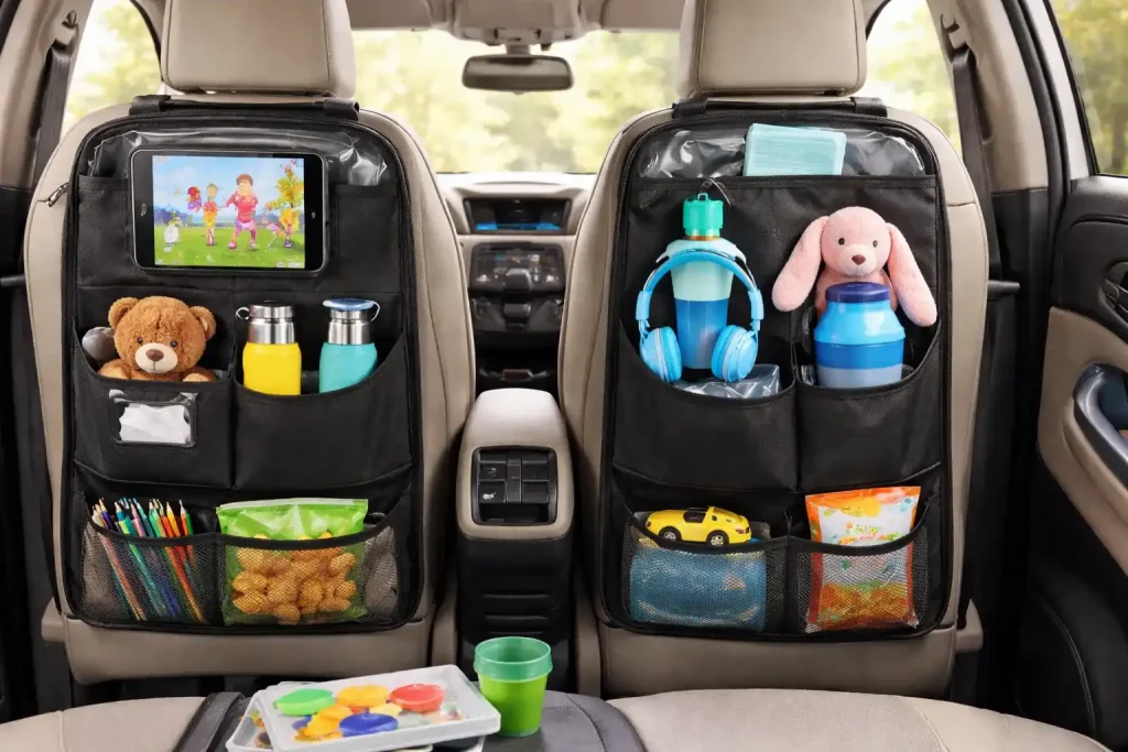 7 Organizadores para Coche Poderosos que Transforman los Viajes con Niños