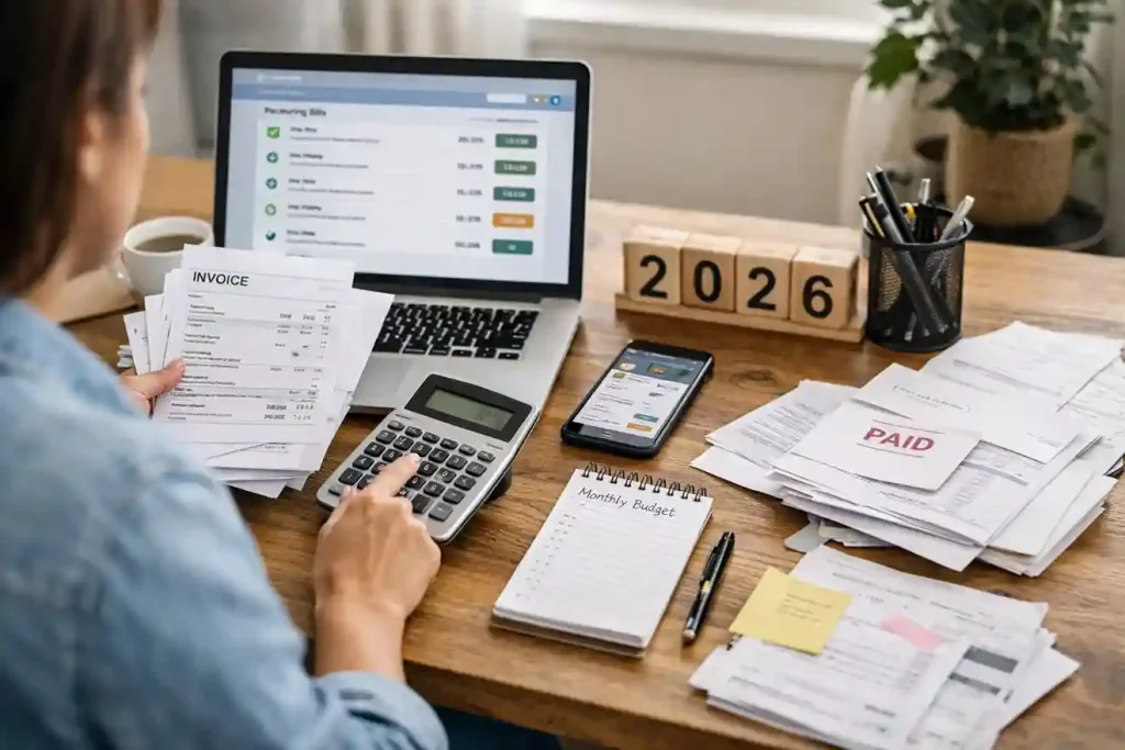 7 Estrategias Poderosas para organizar facturas y Simplificar tus Pagos Mensuales en 2026