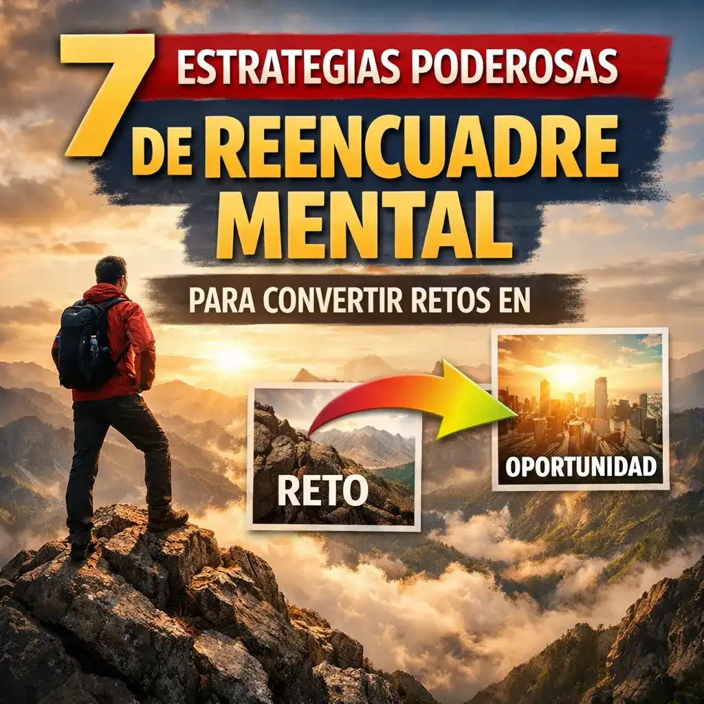 7 Estrategias Poderosas de Reencuadre Mental para Convertir Retos en Oportunidades
