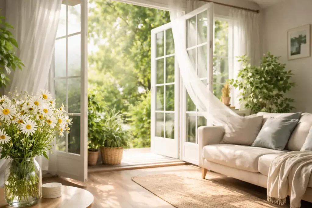 7 Trucos Poderosos de Aire Fresco Natural Para Eliminar Olores en Casa en 2026
