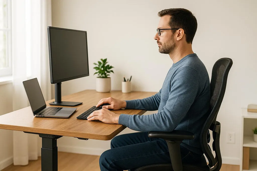 Ajuste de Escritorio: 7 Formas Poderosas para Reducir la Tensión de Cuello en 2026