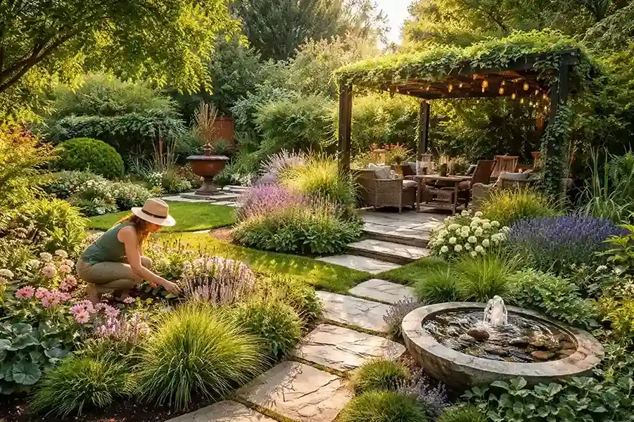 7 Reglas Invisibles de Composición Jardin que Transforman Cualquier Espacio en 2026